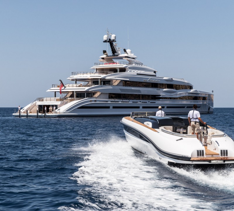 Luxury Charter Yacht LANA With Tender