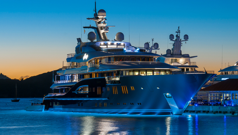 Luxury motor yacht Solandge - Photo by Klaus Jordan