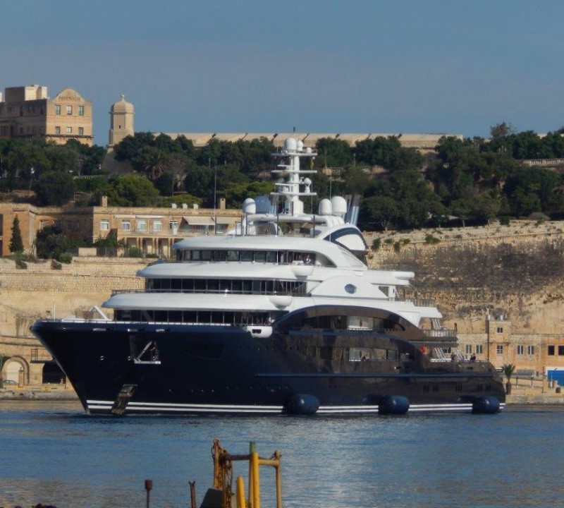 Luxury superyacht Serene