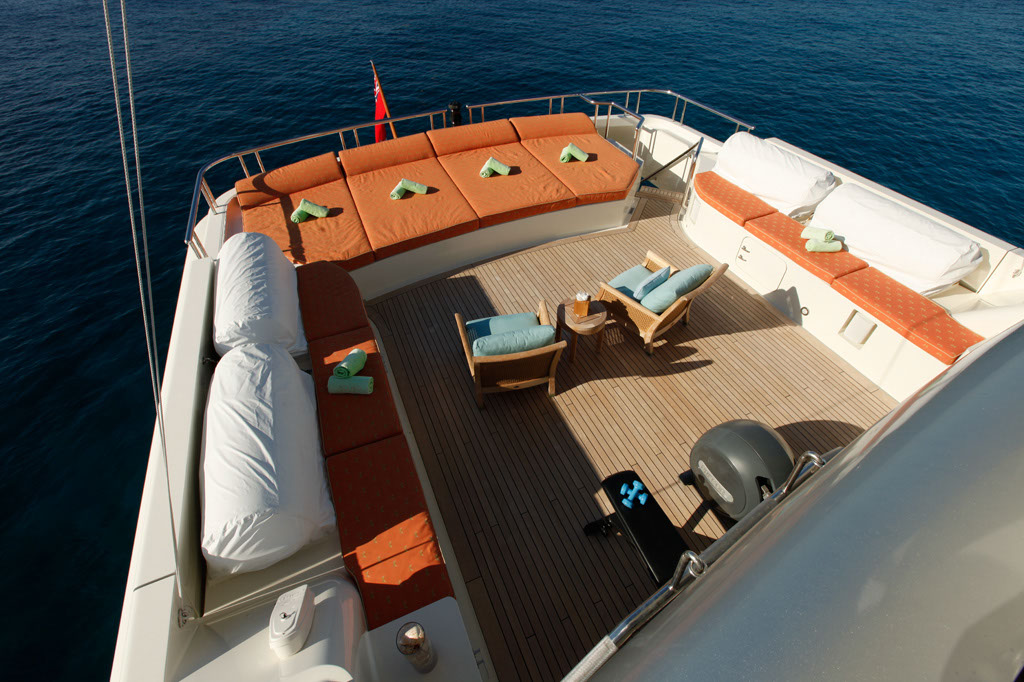 MARJORIE MORNINGSTAR - Sundeck aft