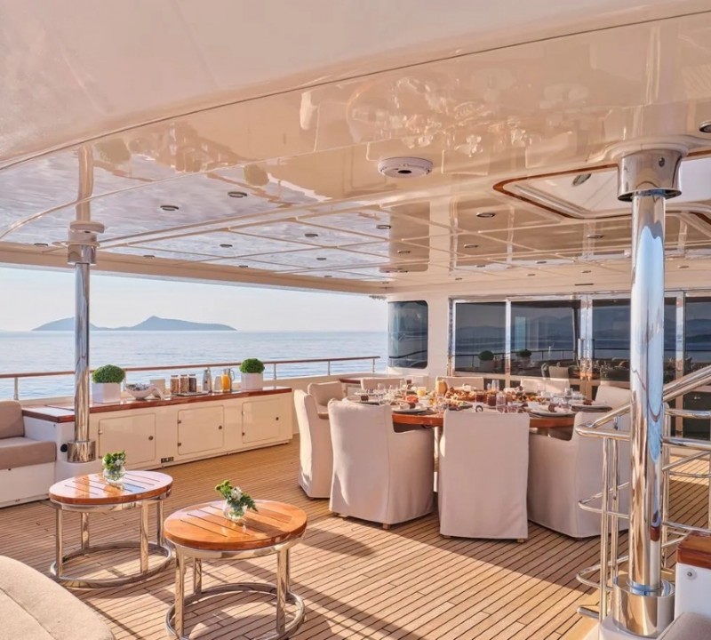 Exterior Relaxation Area With Dining