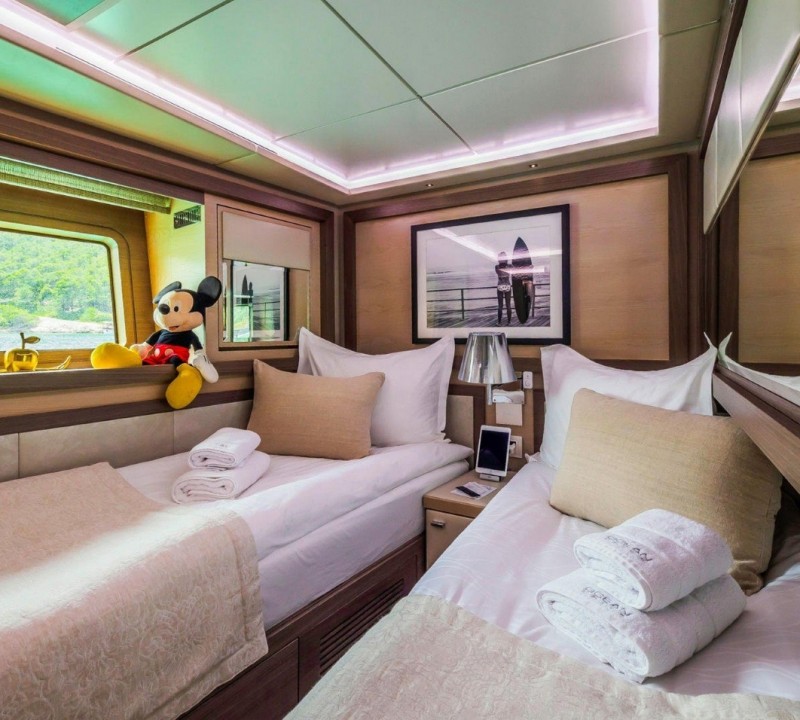 Cabin With Double Bed