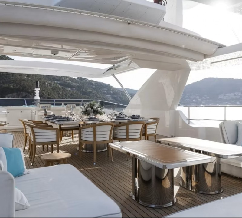 Exterior Relaxation Area With Dining
