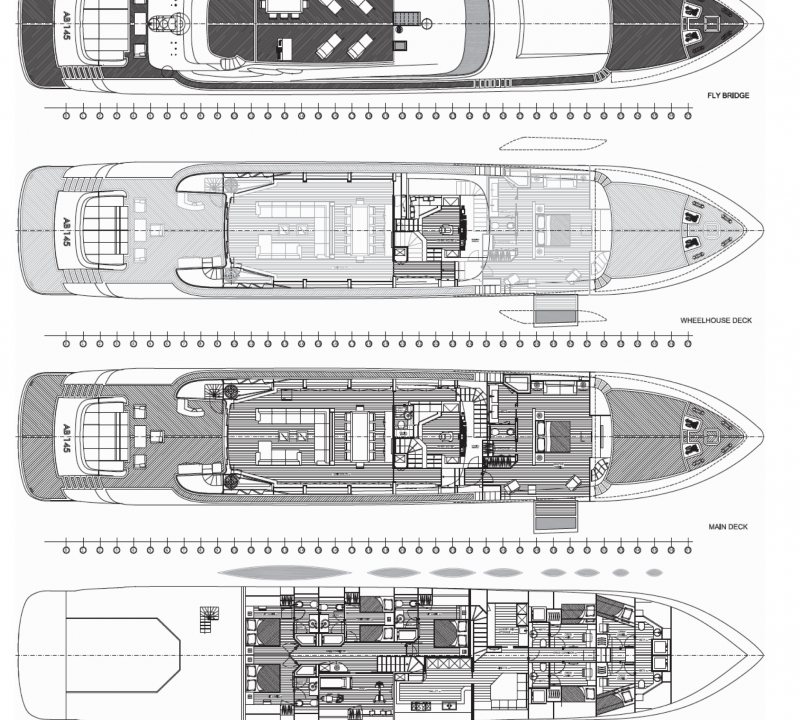 Layout Of The Yacht