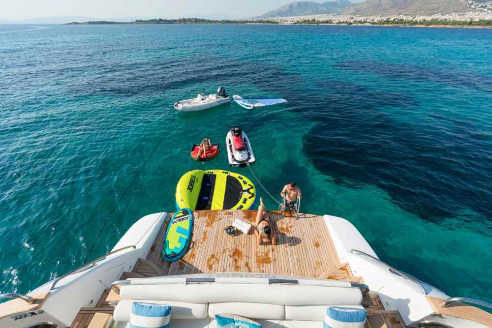 Swim Platform With Water Toys
