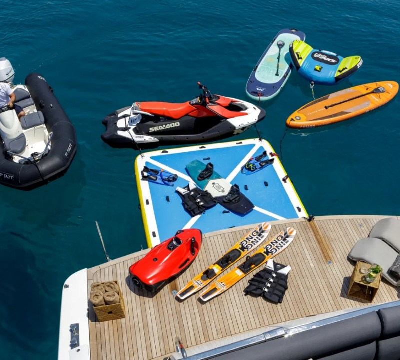 Playzone Area With Water Toys