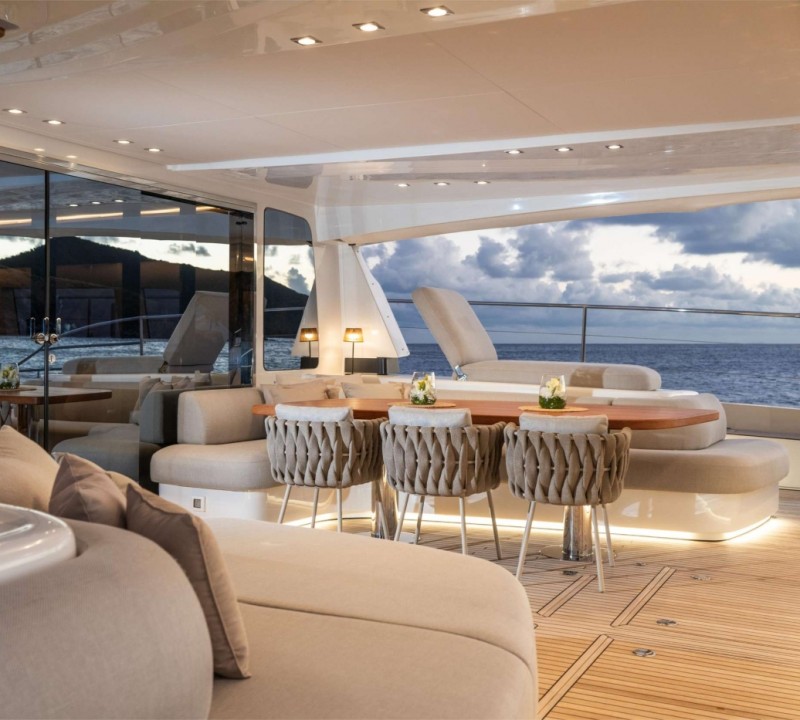 Exterior Relaxation Area With Dining