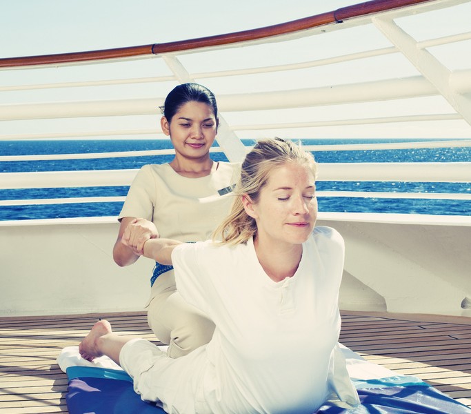 Mega yacht Sea Dream - Outdoor Private Massage