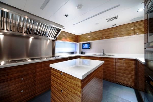 Megayacht ANCORA - Galley