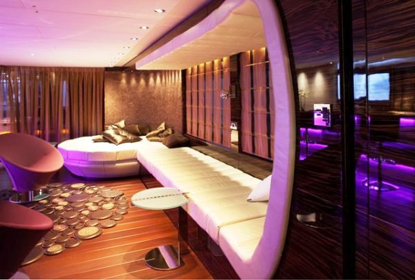 Megayacht ANCORA - Skylounge