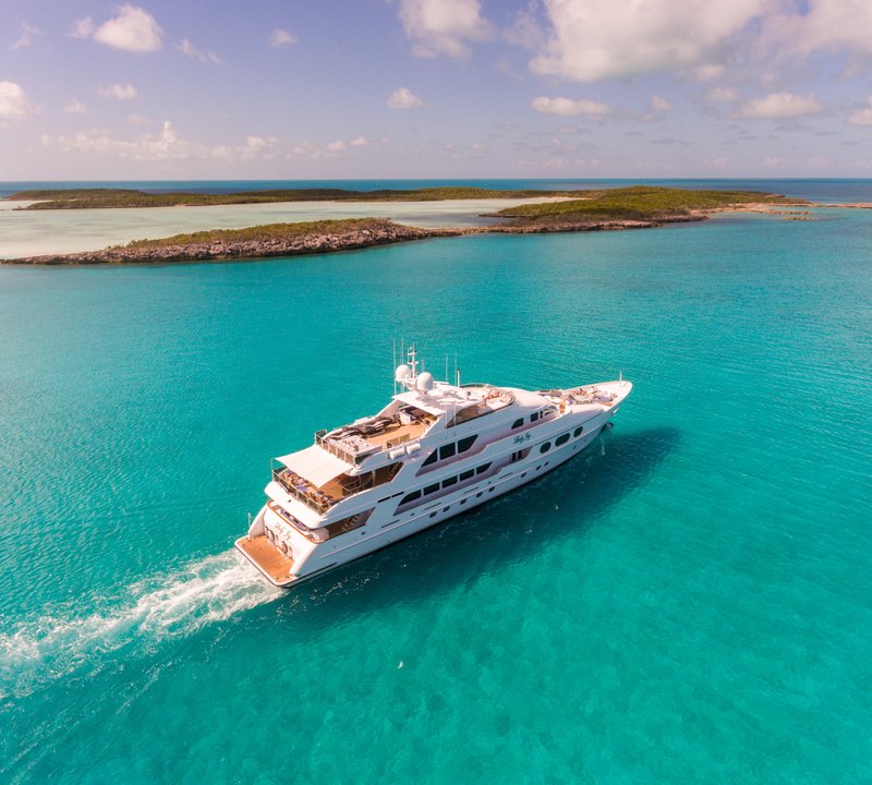 Motor Yacht LADY JOY By Christensen - Cruising The Bahamas