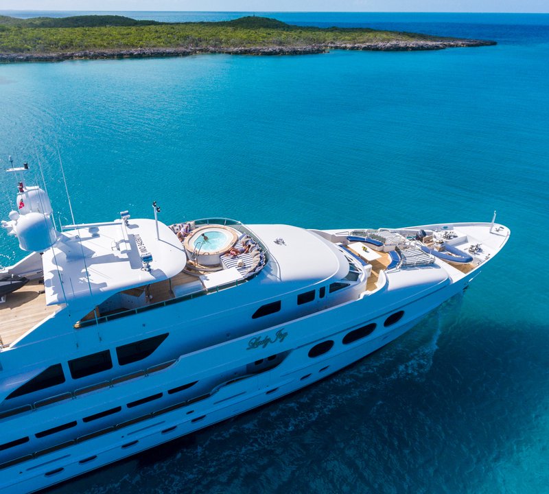 Motor Yacht LADY JOY By Christensen - Underway On Charter