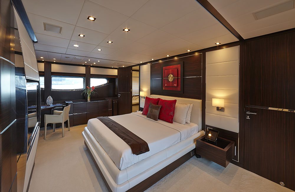Motor yacht ANTELOPE III - Master Cabin