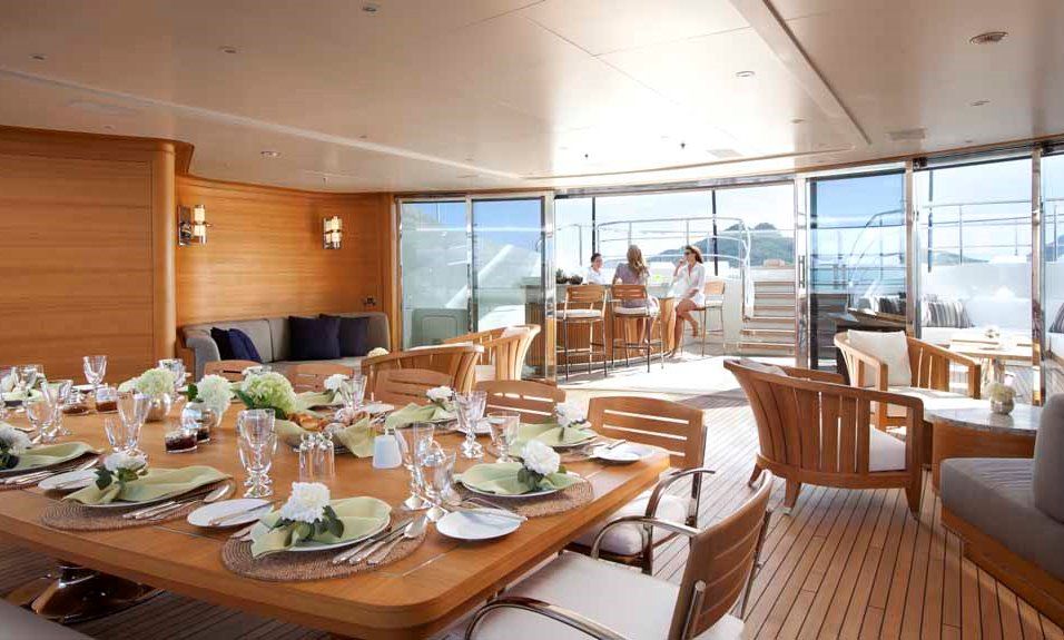 On-deck Breakfast