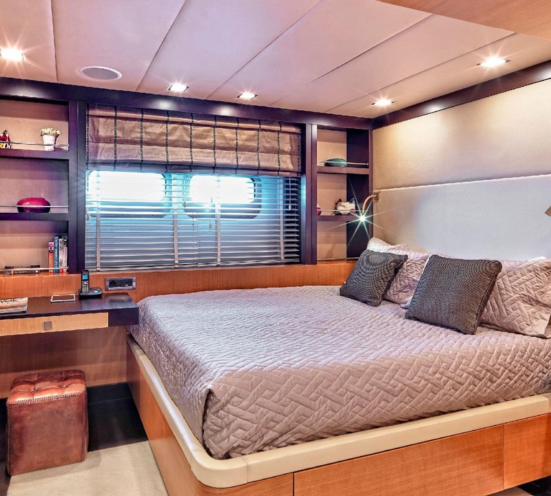 Lower deck guest cabin