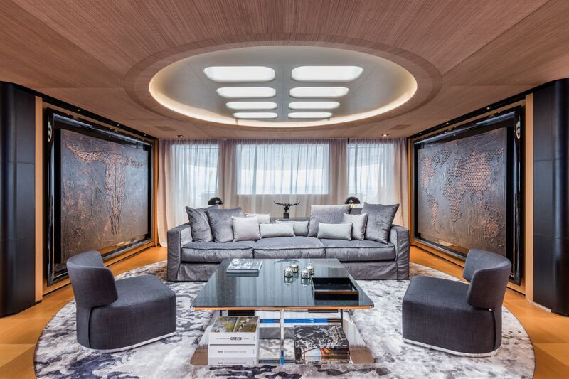 SUERTE Yacht - Saloon