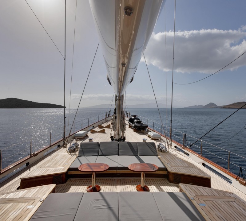 On Deck Sunbathing Area