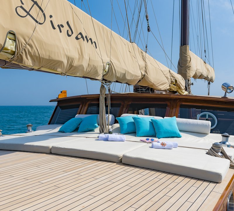 Sunbathing Area On Deck