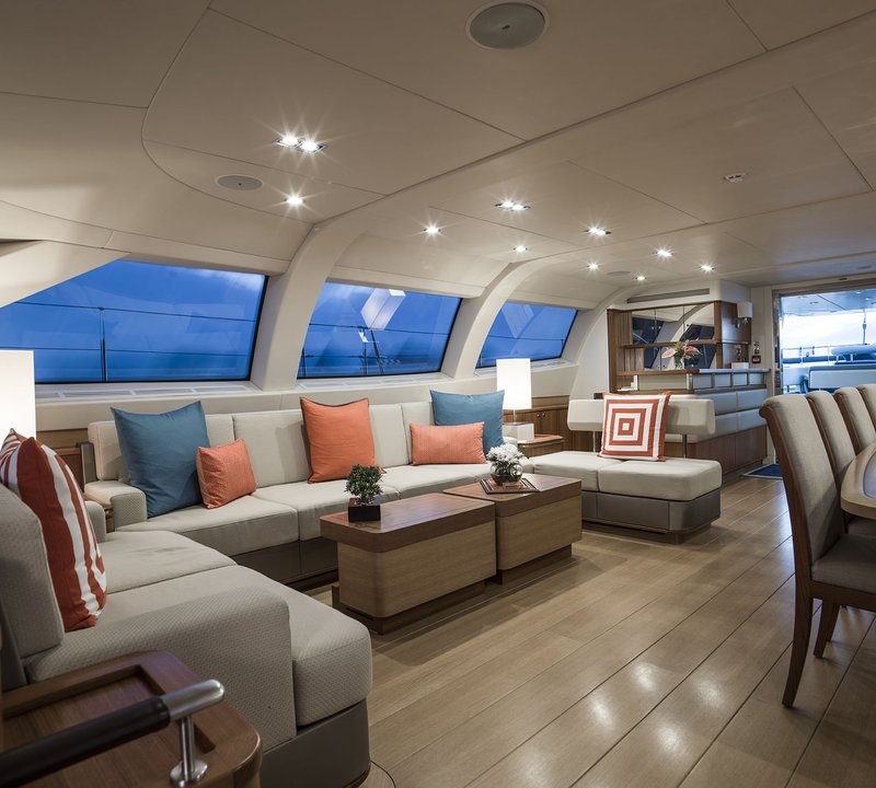 SY TWILIGHT - Salon view aft