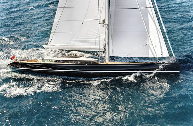 Sailing Yacht Kokomo III - Sailing To Windward