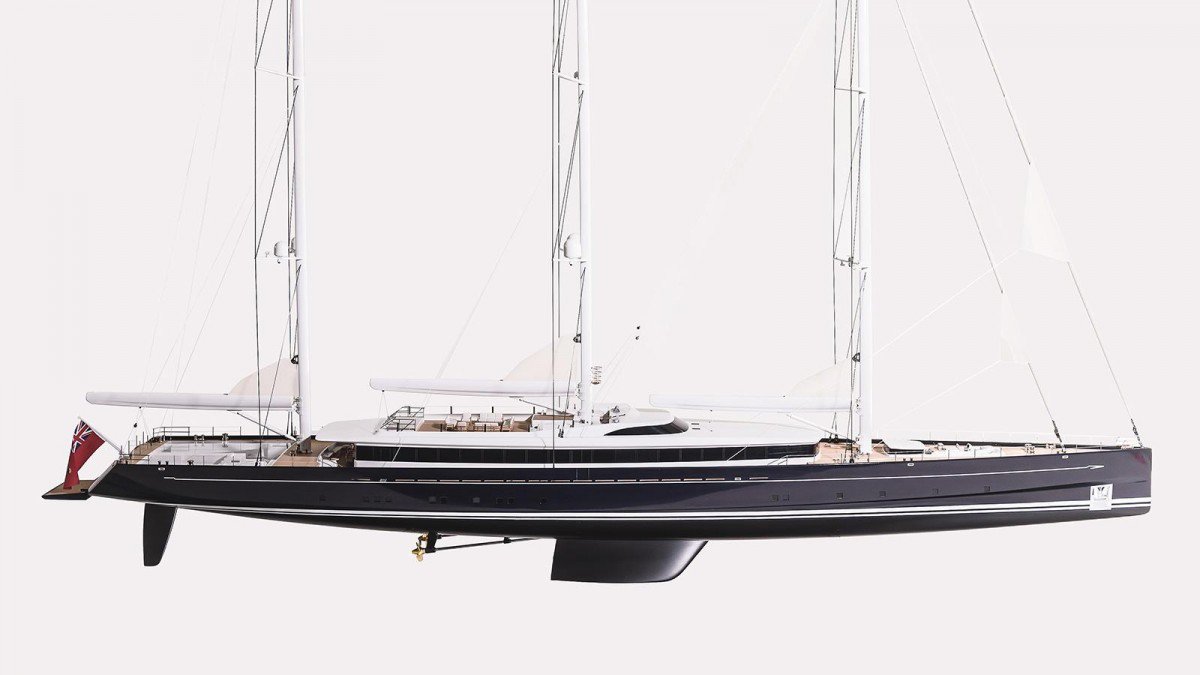 Sailing Yacht RH400 In Build At Royal Huisman