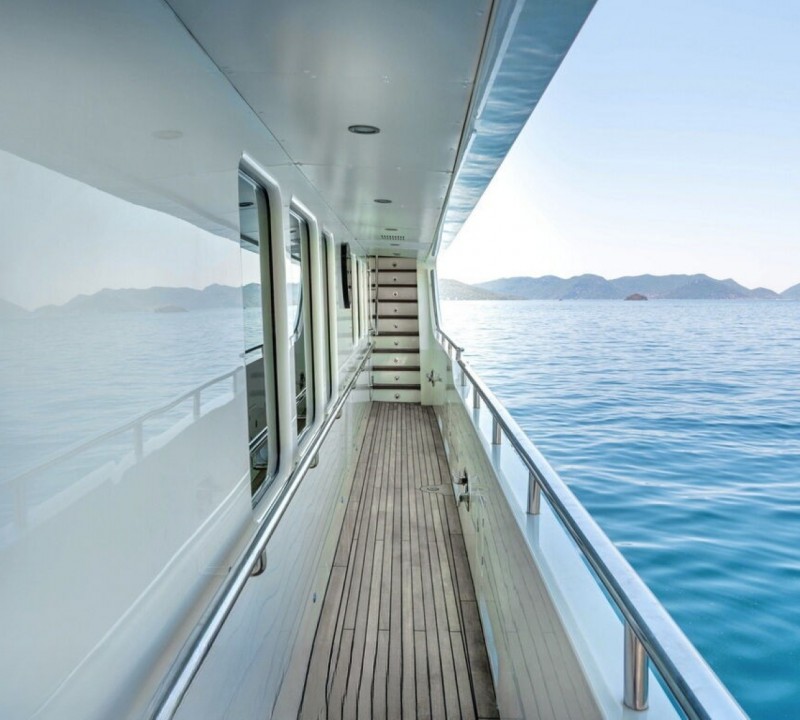 Sidedeck With Sea Views