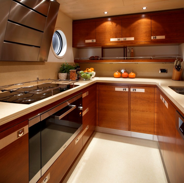 Sofia II superyacht - Galley
