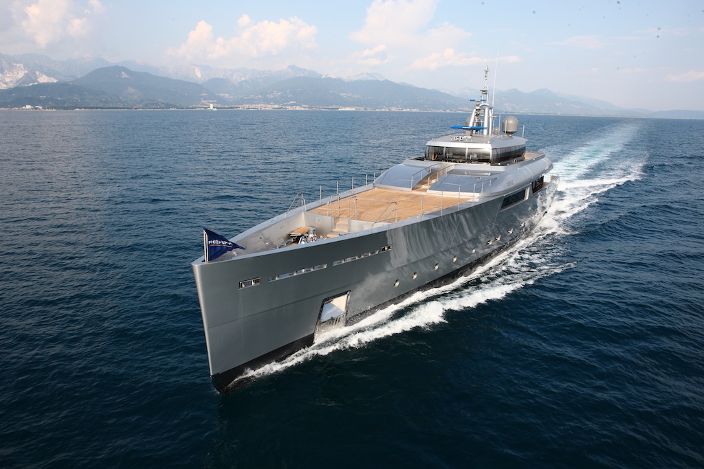 Super Yacht Exuma photo courtesy of Perini Navi