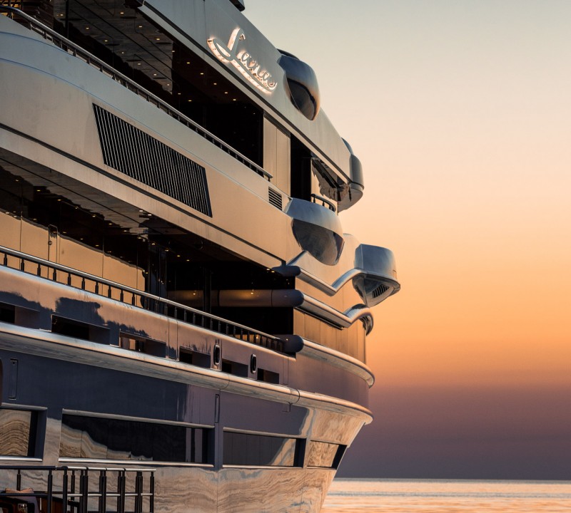 Superyacht LANA Detail