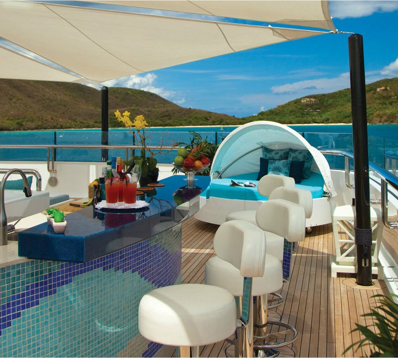Superyacht POLARSTAR - Sundeck Bar