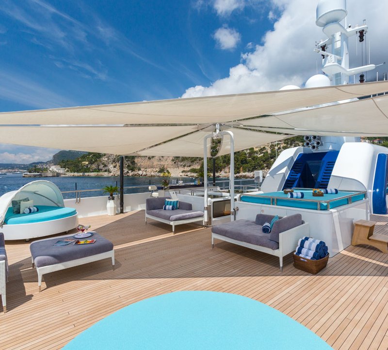 Superyacht POLARSTAR - Sundeck