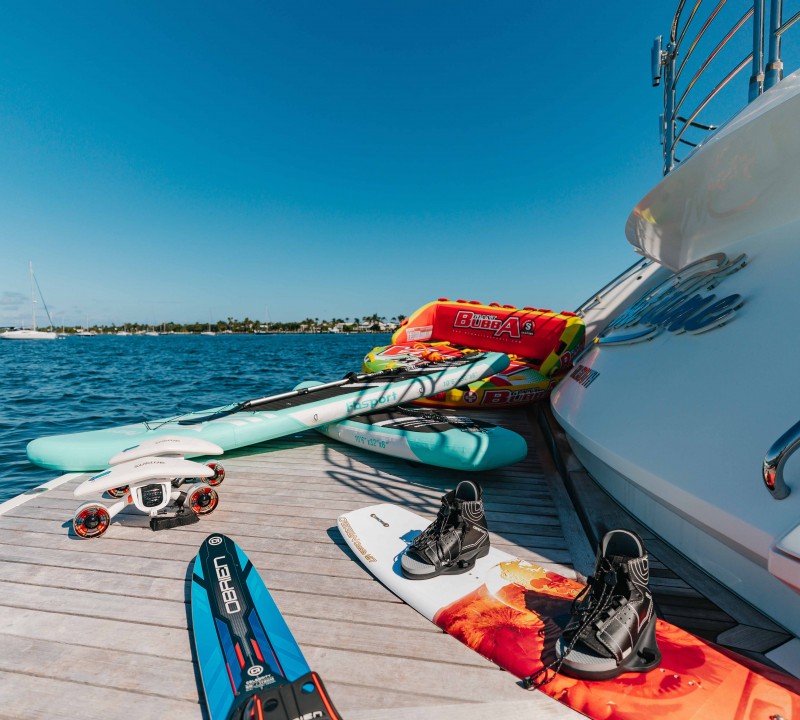 Swim Platform And Toys