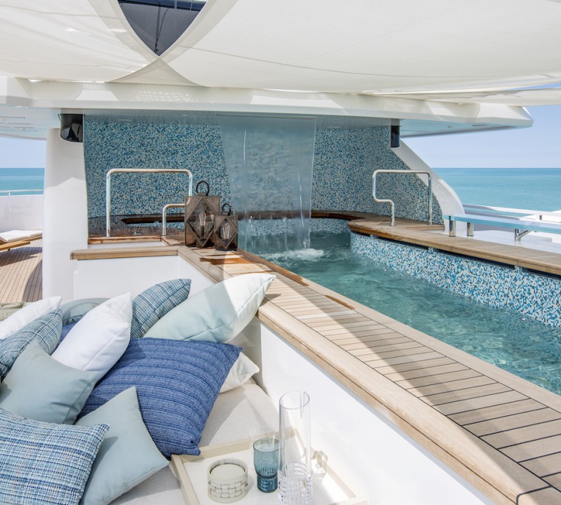 Swimming Pool On The Sun Deck
