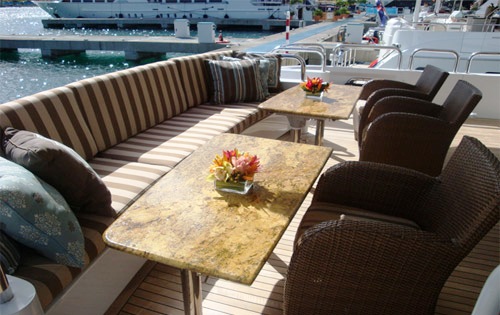 Unforgettable - Aft deck