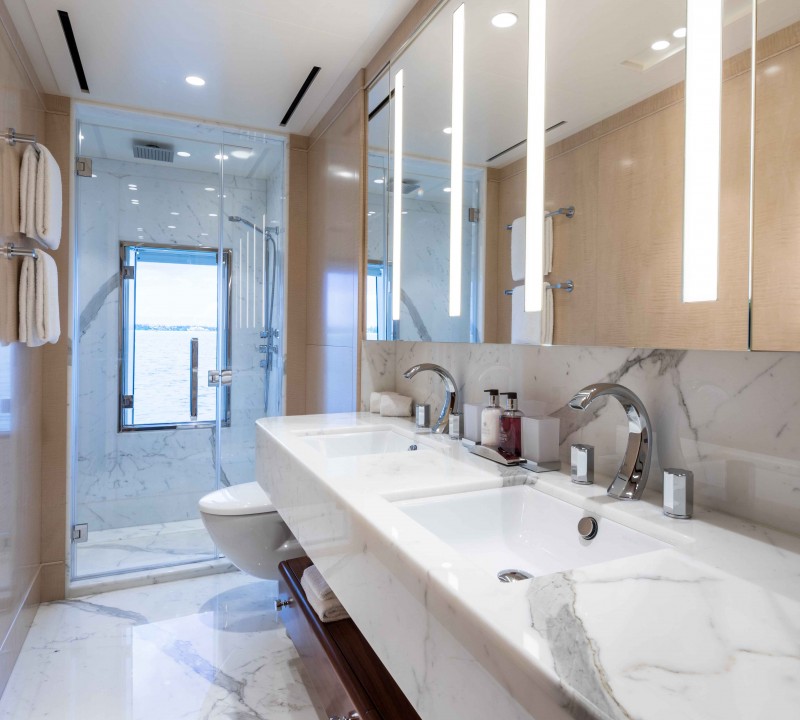 VIP Cabin Ensuite Bathroom