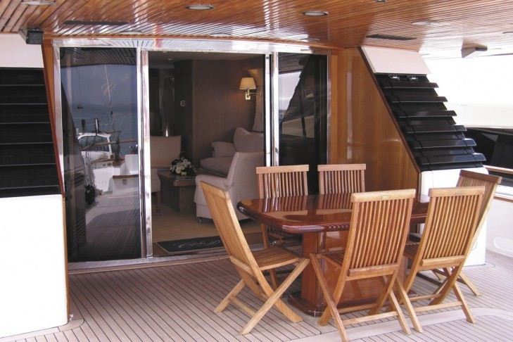 Yacht ATLANTIC ENDEAVOUR - Aft Deck