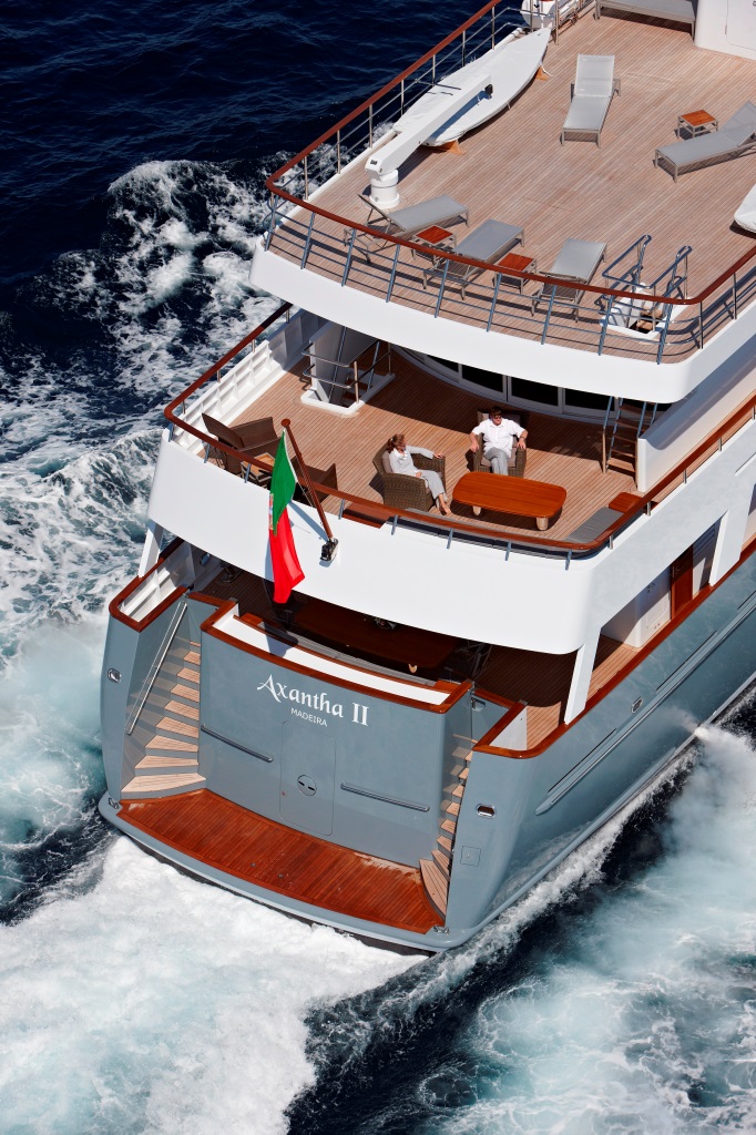 Yacht AXANTHA II - View of Decks