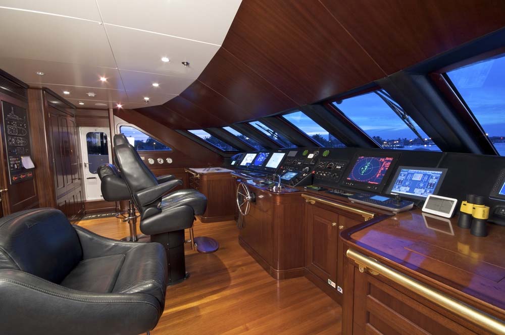 Yacht AZTECA II -  Wheelhouse