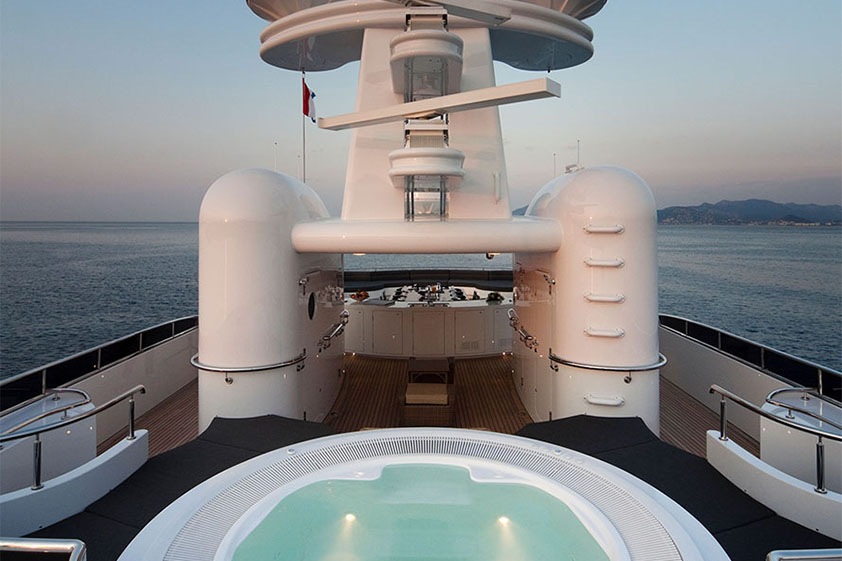Yacht CHAYKA By Proteskan Turquoise