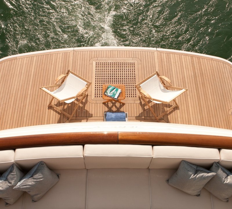 Yacht FIREFLY By Mulder - Relaxation On Aft