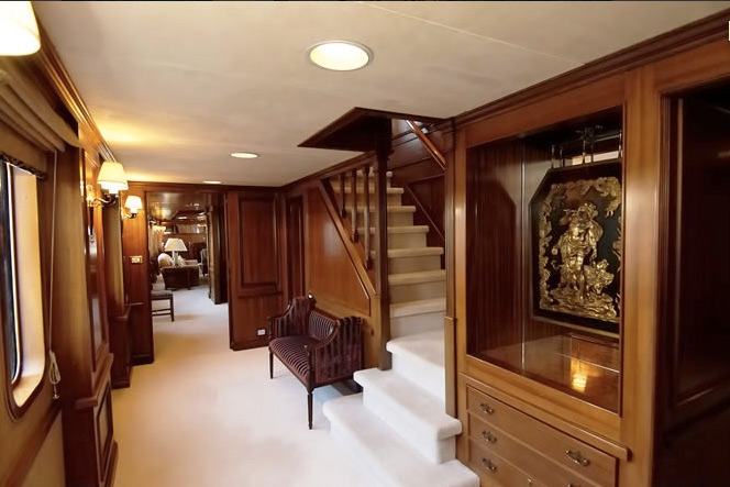 Yacht LADY K II - Foyer