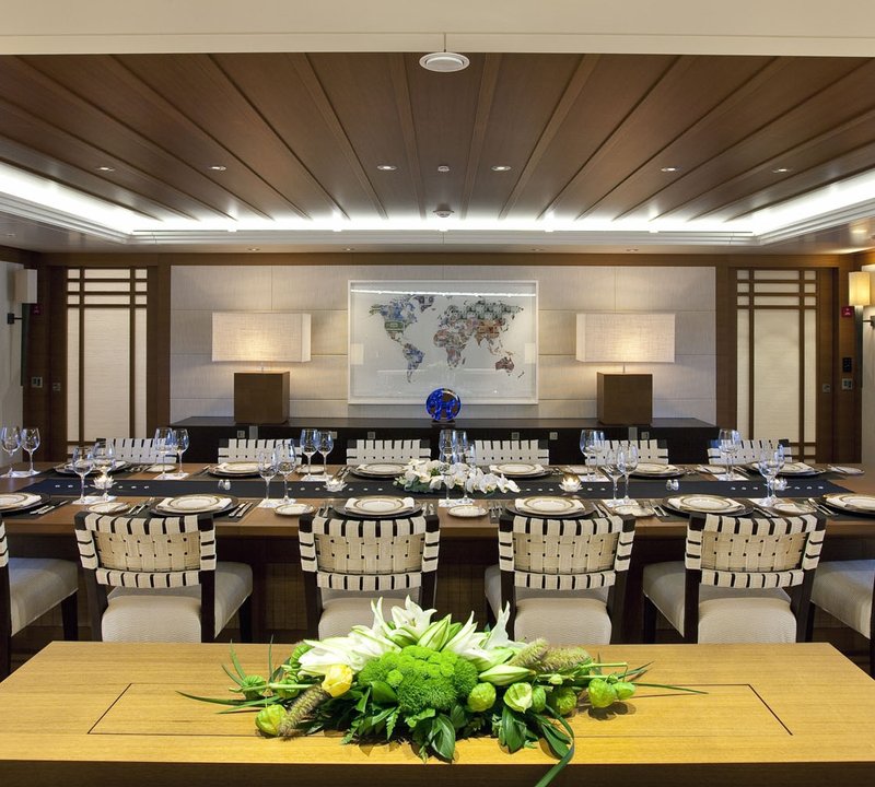 Yacht MARY JEAN II By ISA - Dining
