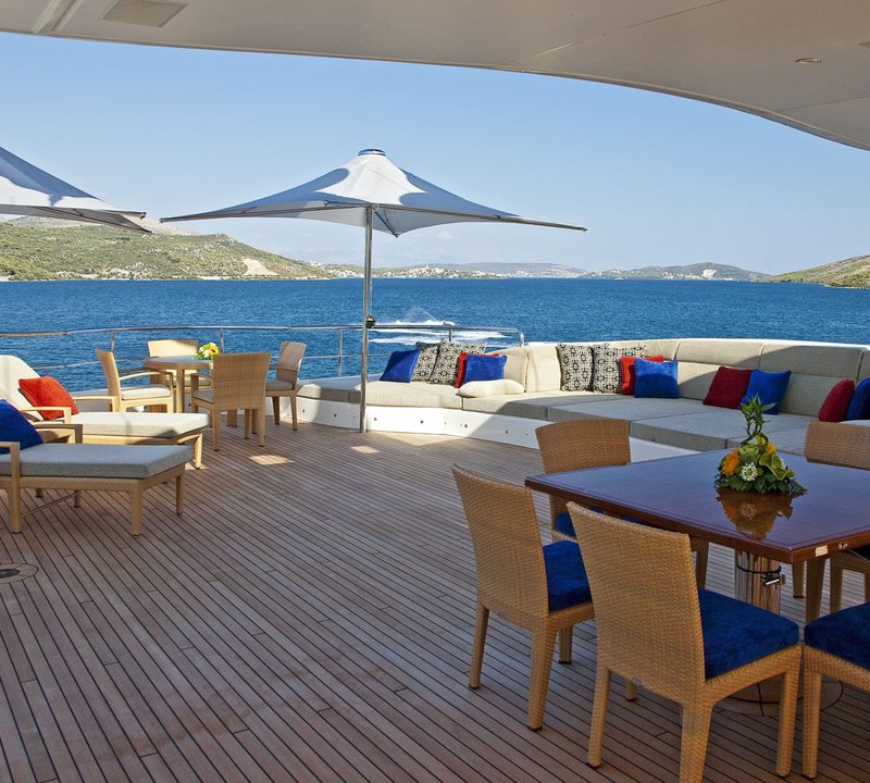Yacht MARY JEAN II By ISA - Sundeck Aft