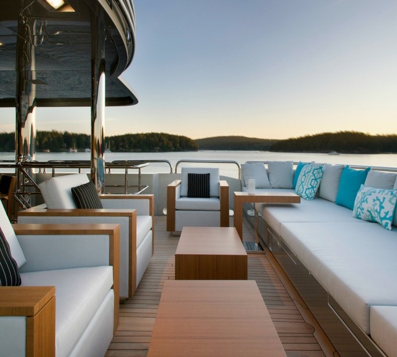 Yacht ODESSA - Aft Seating