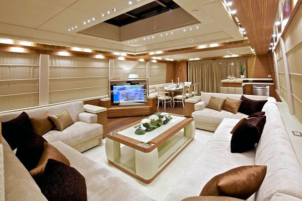 Yacht OPATI - Main Salon