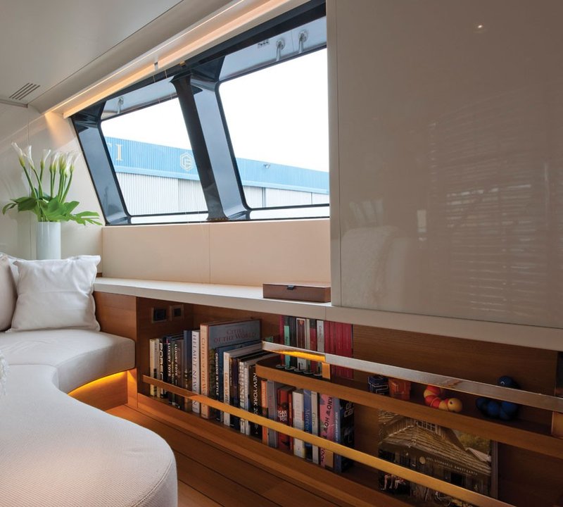 Yacht PANTHALASSA By Perini Navi - Dusk - Interior Detail