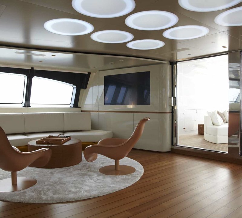 Yacht PANTHALASSA By Perini Navi - Dusk - Seating