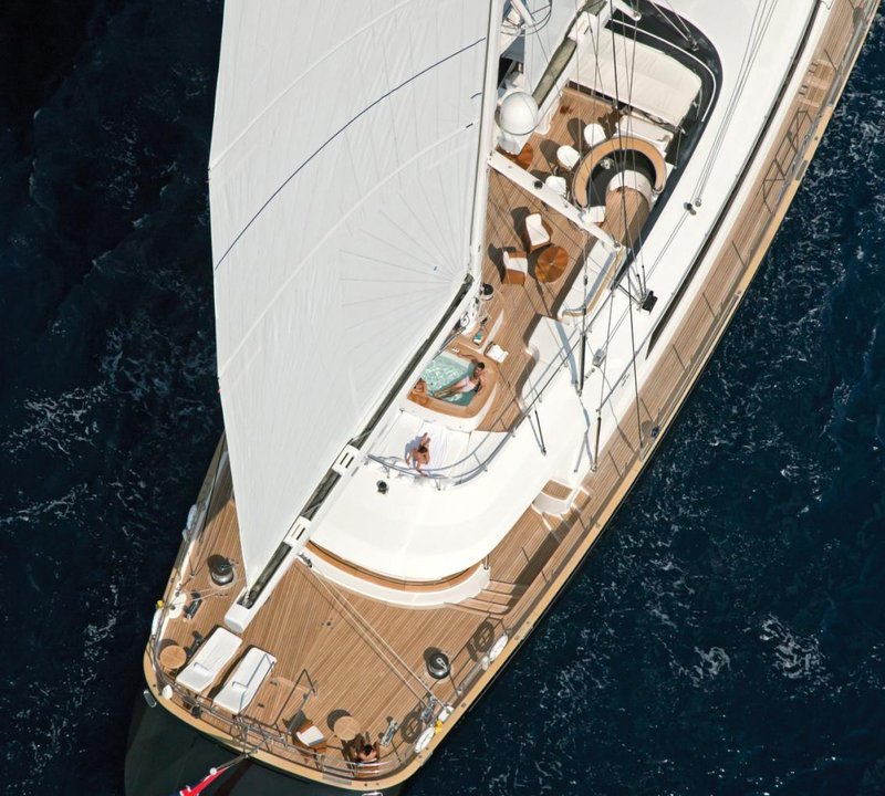 Yacht PARSIFAL III By Perini Navi - Above