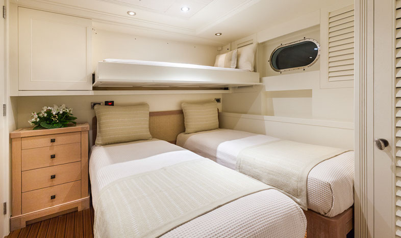 Yacht PERLE BLEUE  - Guest Cabin 4 Converted
