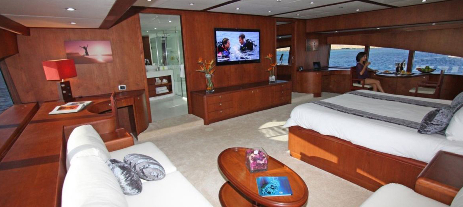 Yacht Seven Spices - Master stateroom